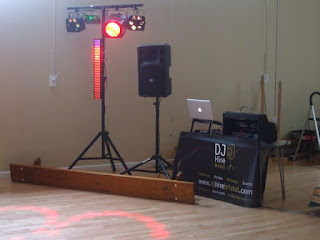 School disco, Somerset, Friday 13th July 2012