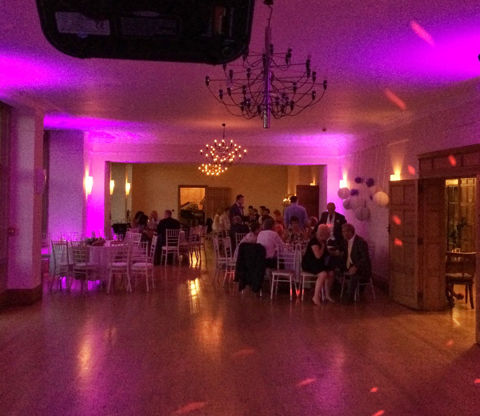 <h1>Wedding disco, Coombe Lodge nr Blagdon, July 2014</h1>