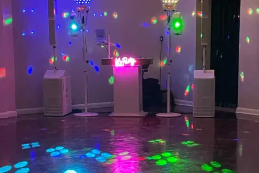 Podium DJ booth
